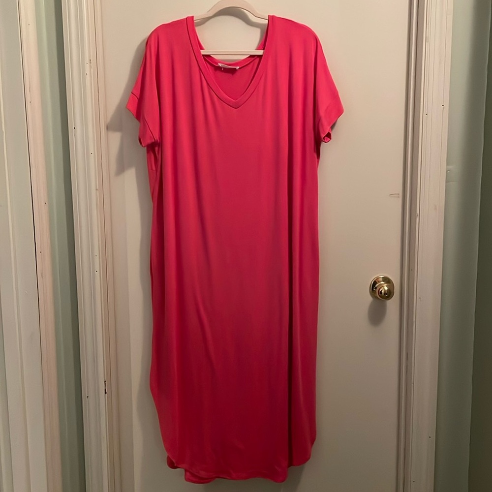 Gently Used Zenana Dress. Size Large